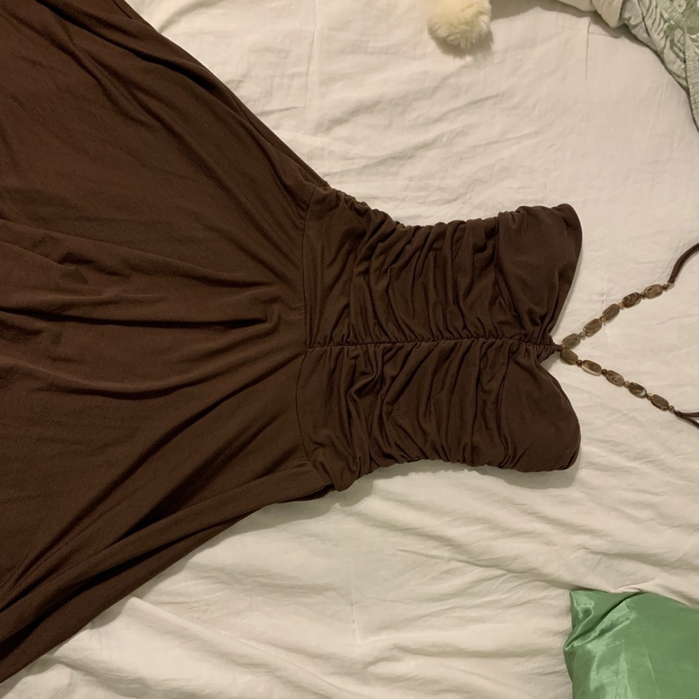 Womens brown dress